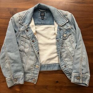 Gap Girls Small Jean Jacket, Light Denim
